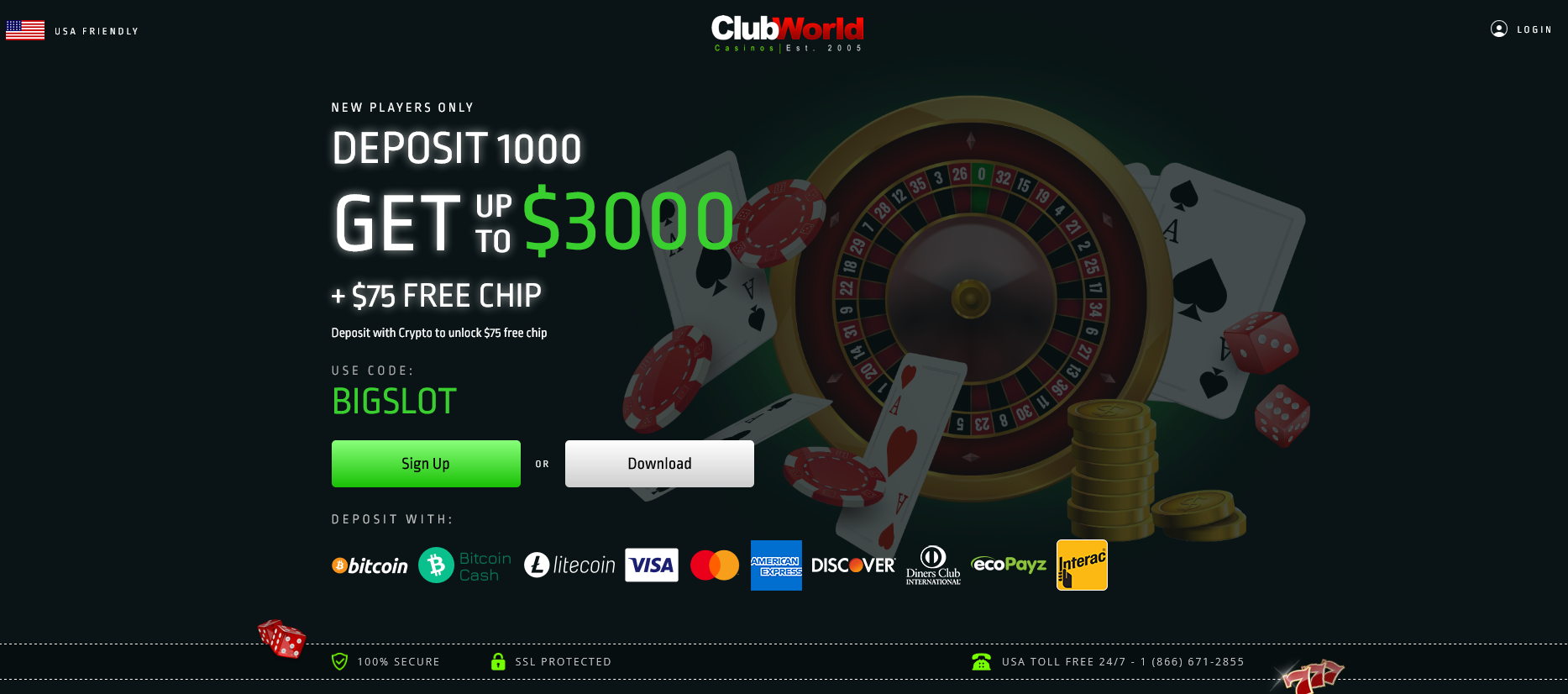 Club World Casino