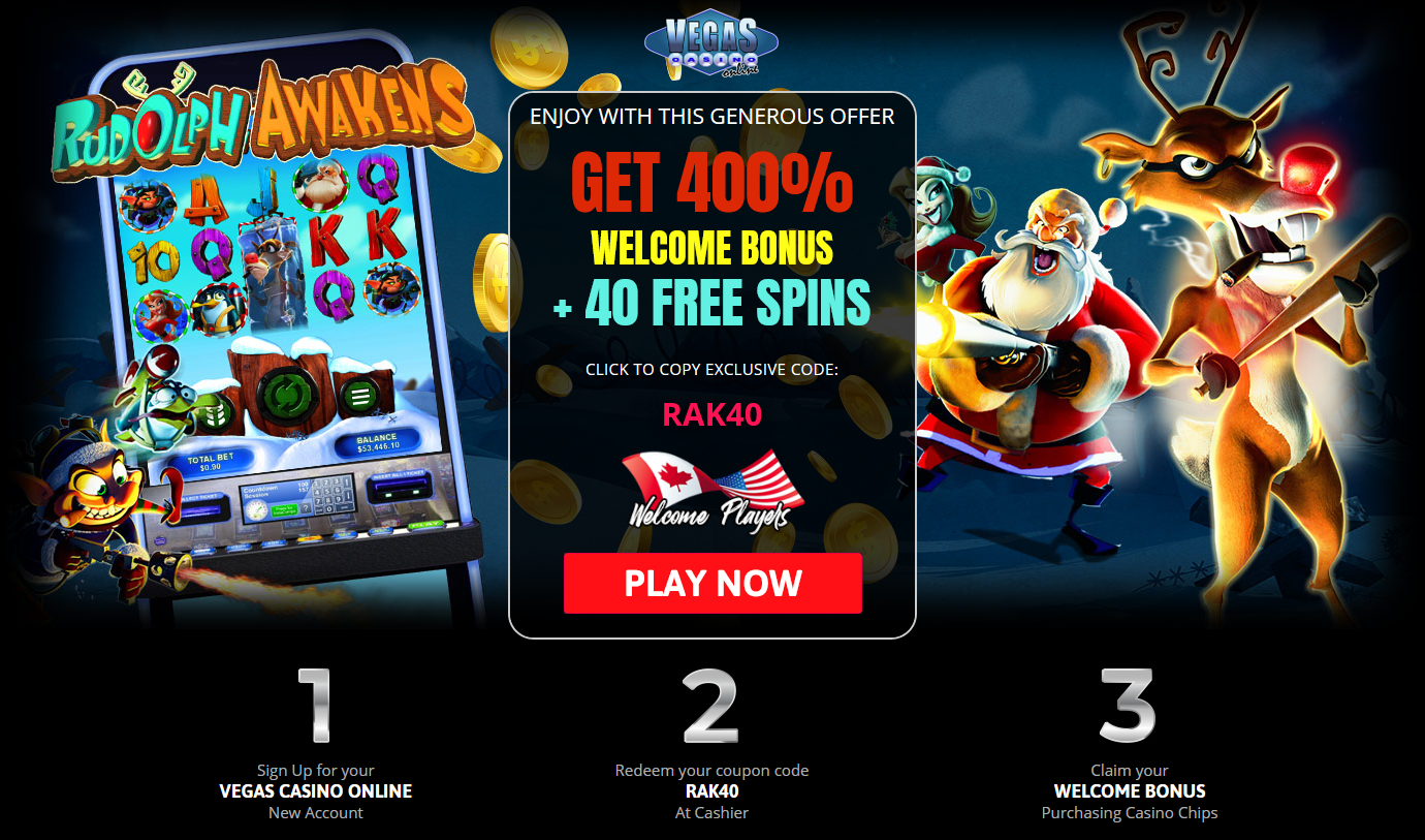 400% WELCOME BONUS | + 40 FREE
                                              SPINS